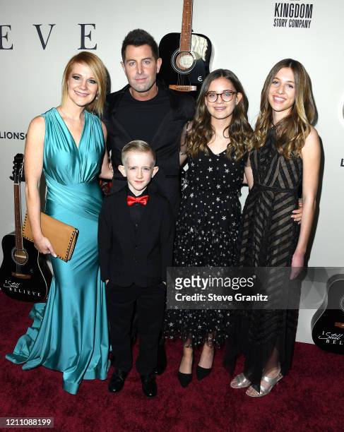 Adrienne Camp and Jeremy Camp arrives at the Premiere Of Lionsgate's "I Still Believe" at ArcLight Hollywood on March 07, 2020 in Hollywood,...