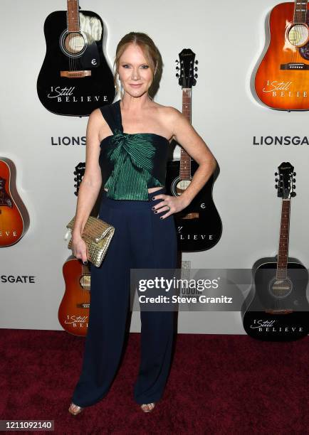 Tara Buck arrives at the Premiere Of Lionsgate's "I Still Believe" at ArcLight Hollywood on March 07, 2020 in Hollywood, California.