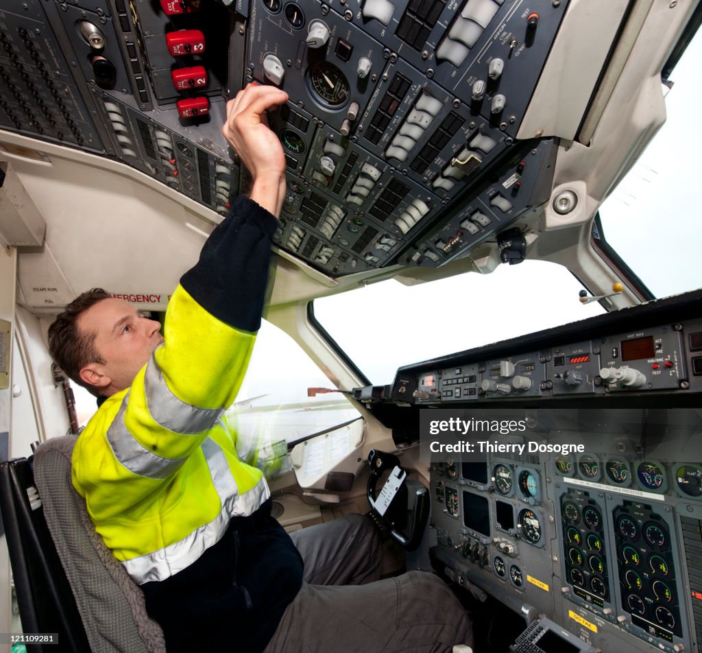 Airplane maintenance