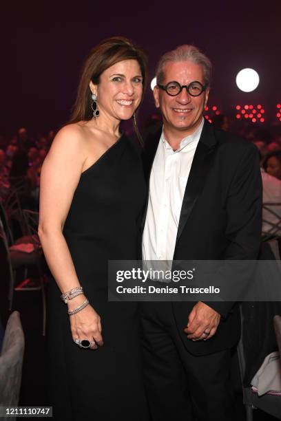 Kristie Nicolosi and Steven Lagos attend the 24th annual Keep Memory Alive 'Power of Love Gala' benefit for the Cleveland Clinic Lou Ruvo Center for...