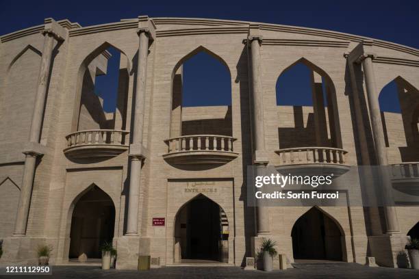 katara amphitheatre - katara art center stock pictures, royalty-free photos & images