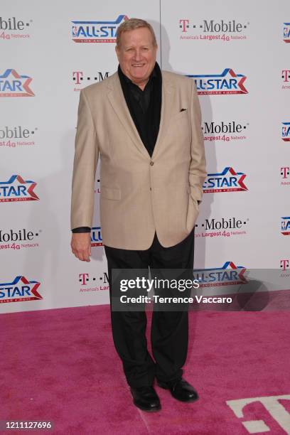 Actor Ken Howard, poses for a photo during the T-Mobile Magenta Carpet event before the 2011 NBA All-Star Game at Staples Center on February 20, 2011...