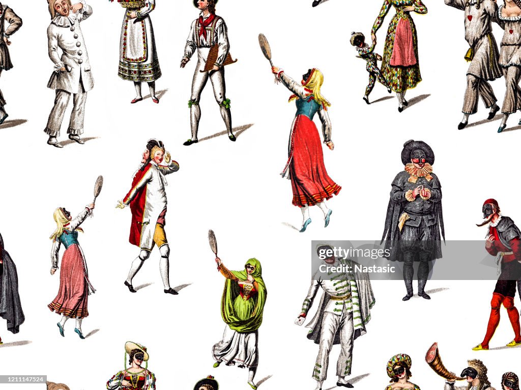 Character from the Commedia dell'arte play