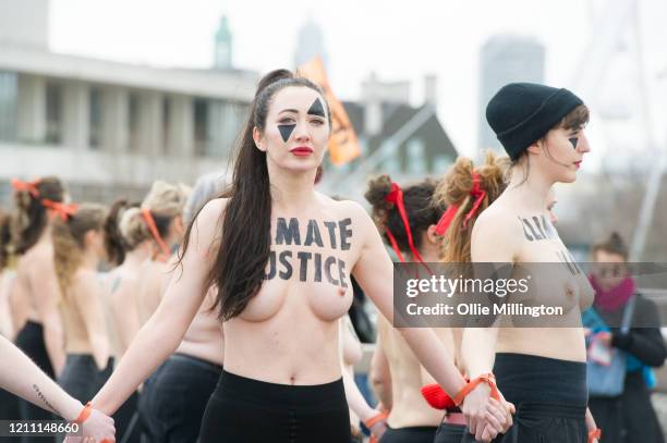 Blythe Pepino singer of the band Mesadorm and founder of BirthStrike amongst female members of the Extinction Rebellion Climate Crisis activist group...