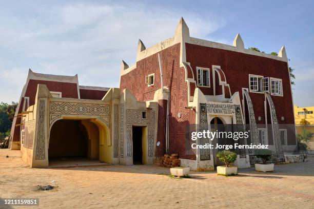 Traditional Hausa house, restored and turned into a museum, in the city of Kano.