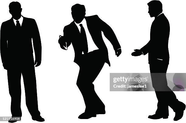 suave spy - secret agent stock illustrations