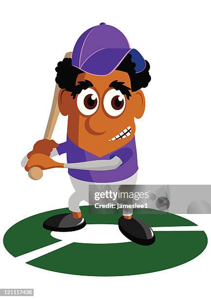 baseball player - baseball batter stock illustrations