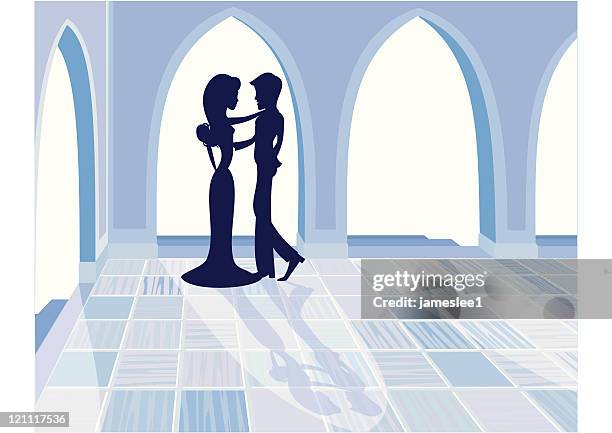 fairytale romance - princess-castle-background stock illustrations
