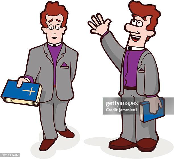 vicar - ministry stock illustrations
