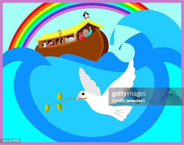 noah's ark - ark vector stock illustrations