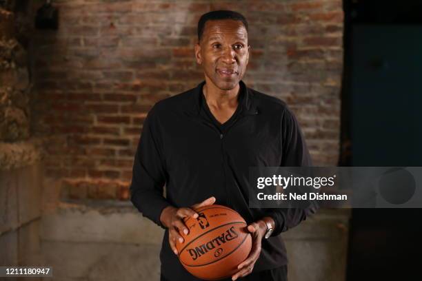 Legend Adrian Dantley poses for a photo on November 2, 2013 in Washington, DC. NOTE TO USER: User expressly acknowledges and agrees that, by...