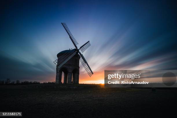 chesterton windmühle uk - chesterton stock-fotos und bilder