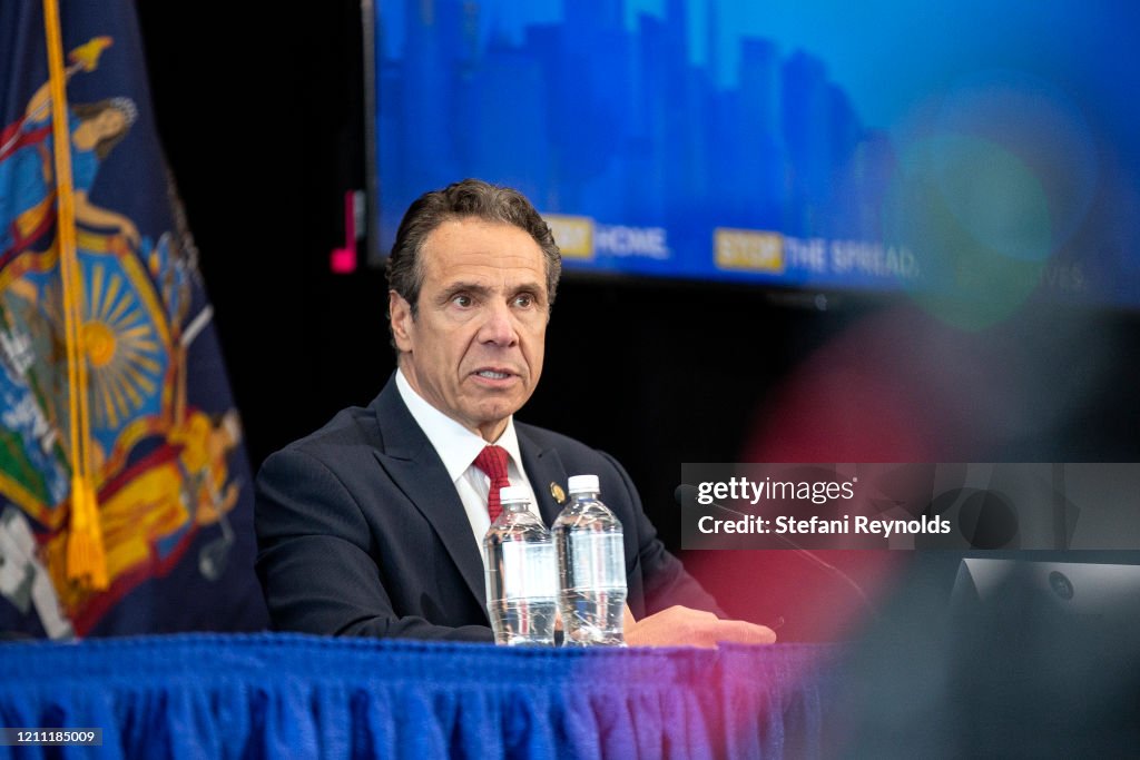 NY Gov. Cuomo Holds Daily Coronavirus Briefing In Syracuse