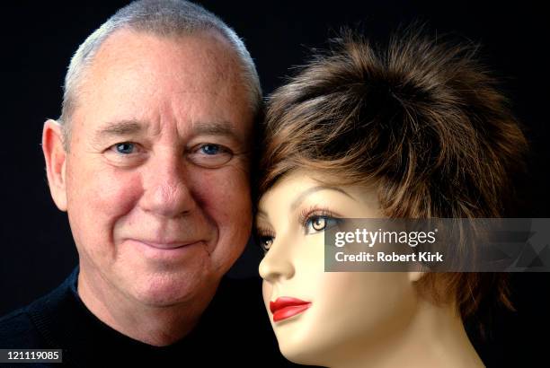 senior man with his doll - ventriloquist stock pictures, royalty-free photos & images