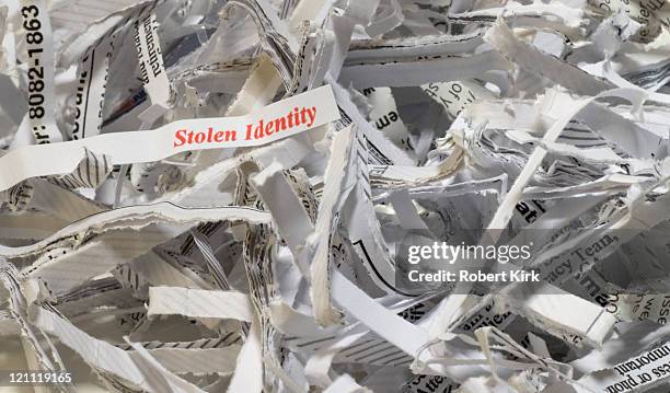 le vol d'identité - corporate theft photos et images de collection