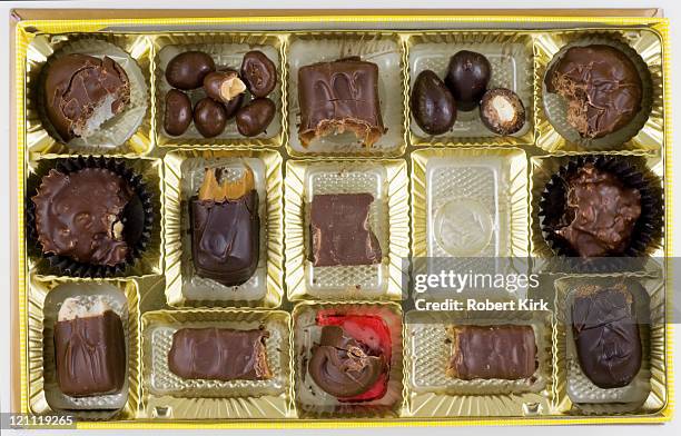 life is like a box of chocolates - milk chocolate stock pictures, royalty-free photos & images