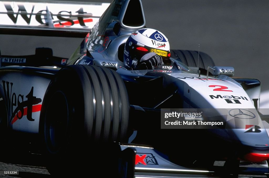 David Coulthard of Scotland