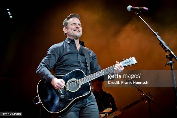 Singer Charles Esten performs live on stage during a concert at the Country To Country Festival on March 8, 2020 in Berlin, Germany.