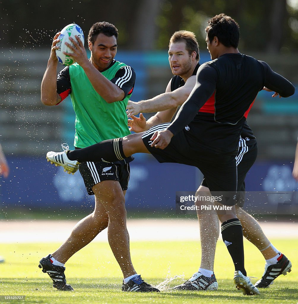 New Zealand All Blacks Recovery Session