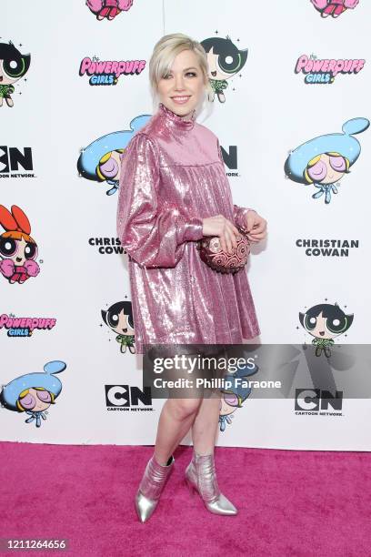 Carly Rae Jepsen attends the 2020 Christian Cowan x Powerpuff Girls Runway Show on March 08, 2020 in Hollywood, California.