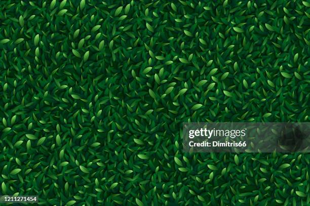 green leaves seamless background - farm background texture stock illustrations