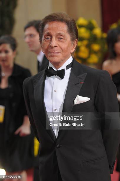 Designer Valentino Garavani arrives to the 81st Annual Academy Awards Show at the Kodak Theater, February 22, 2009 in Los Angeles,California.