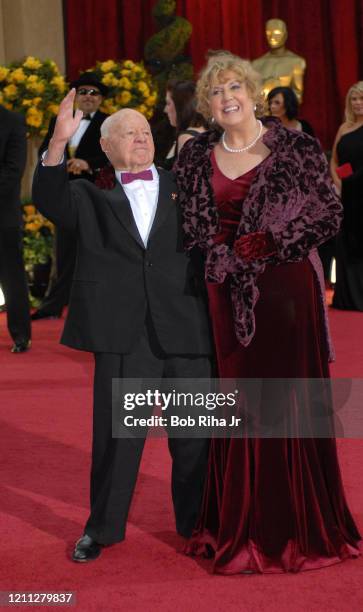 Mickey Rooney and his wife Jan arrive to the 81st Annual Academy Awards Show at the Kodak Theater, February 22, 2009 in Los Angeles,California.