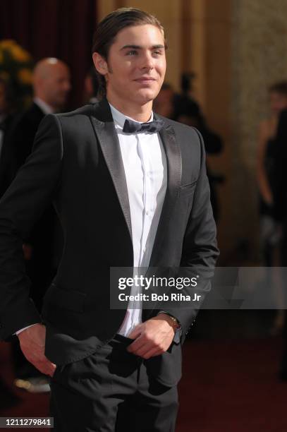 Zac Efron arrives to the 81st Annual Academy Awards Show at the Kodak Theater, February 22, 2009 in Los Angeles,California.