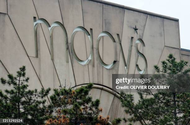 Macy's department store on April 29 in Arlington, Virginia. - Iconic American department store chains like Macy's, Nordstrom and JCPenney are in a...