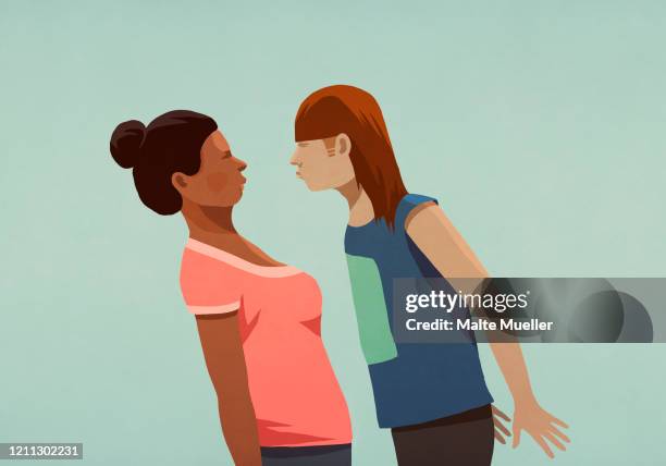ilustraciones, imágenes clip art, dibujos animados e iconos de stock de angry man threatening wife - violencia doméstica