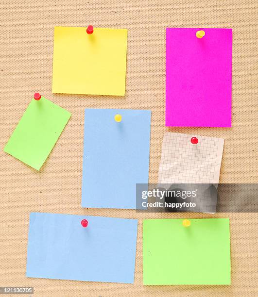 notes - pin entry stock pictures, royalty-free photos & images
