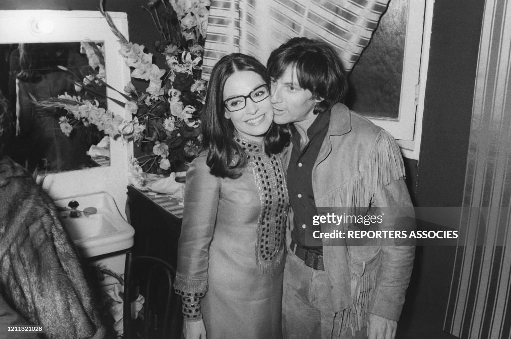 Nana Mouskouri et Hugues Aufray