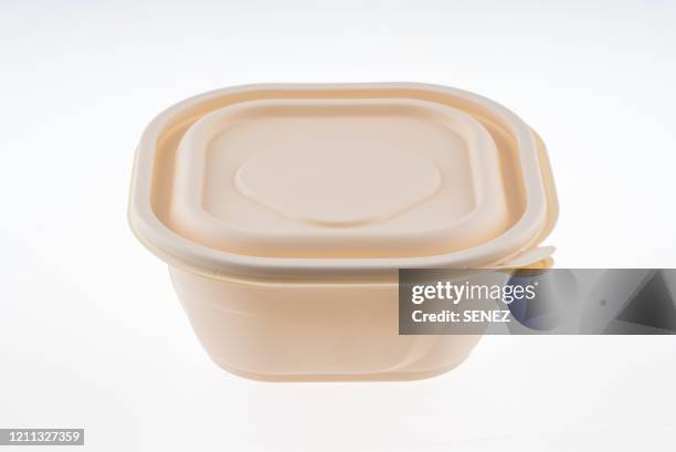 disposable lunch box - chinese takeout white background stock pictures, royalty-free photos & images