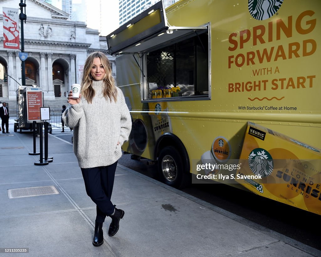 Starbucks "Shine from the Start" Spring Campaign