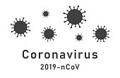 MERS Corona Virus Biohazard safety icon shape. biological hazard risk logo symbol. Contamination epidemic virus danger sign. vector illustration image. World map background. COVID19