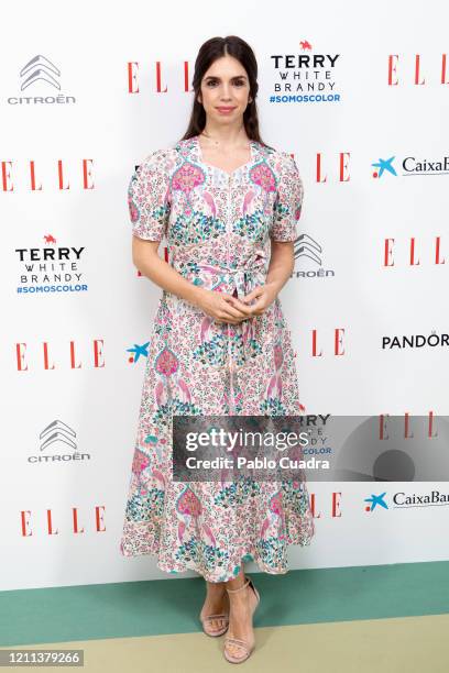 Spanish actress Elena Furiase attends the 'ELLE' Women's Day on March 09, 2020 in Madrid, Spain.