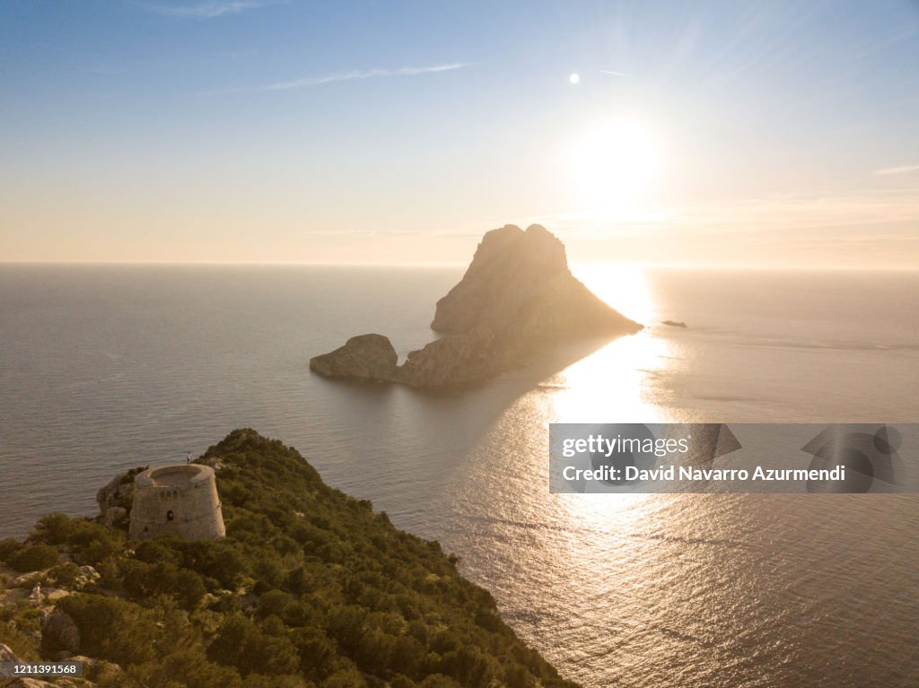 Puesta de sol en Ibiza