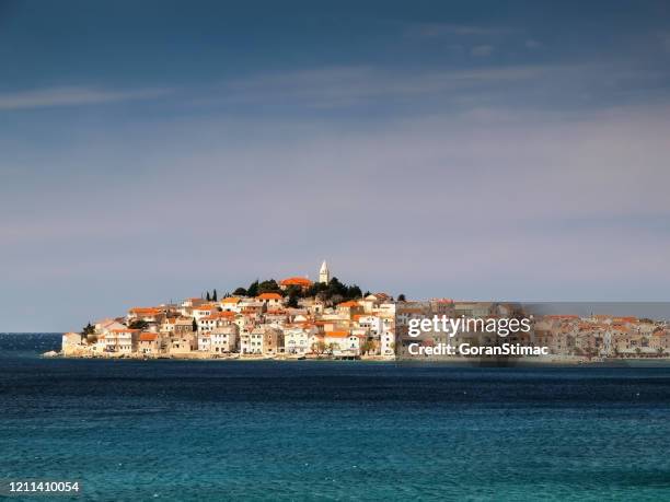 primosten - sibenik stock pictures, royalty-free photos & images