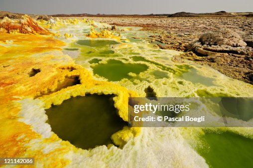Dallol volcano , Ethiopia Dallol volcano , Ethiopia