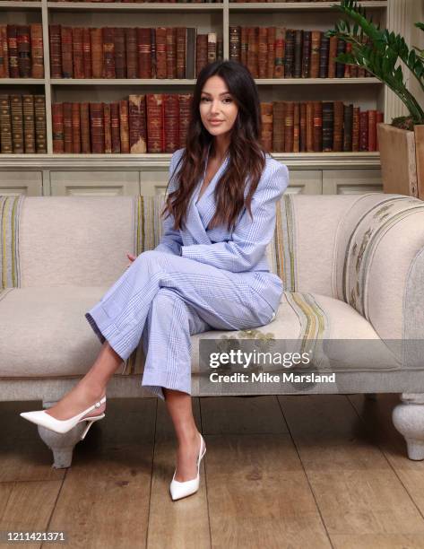 Michelle Keegan attends the "Our Girl" Screening at Soho Hotel on March 09, 2020 in London, England.