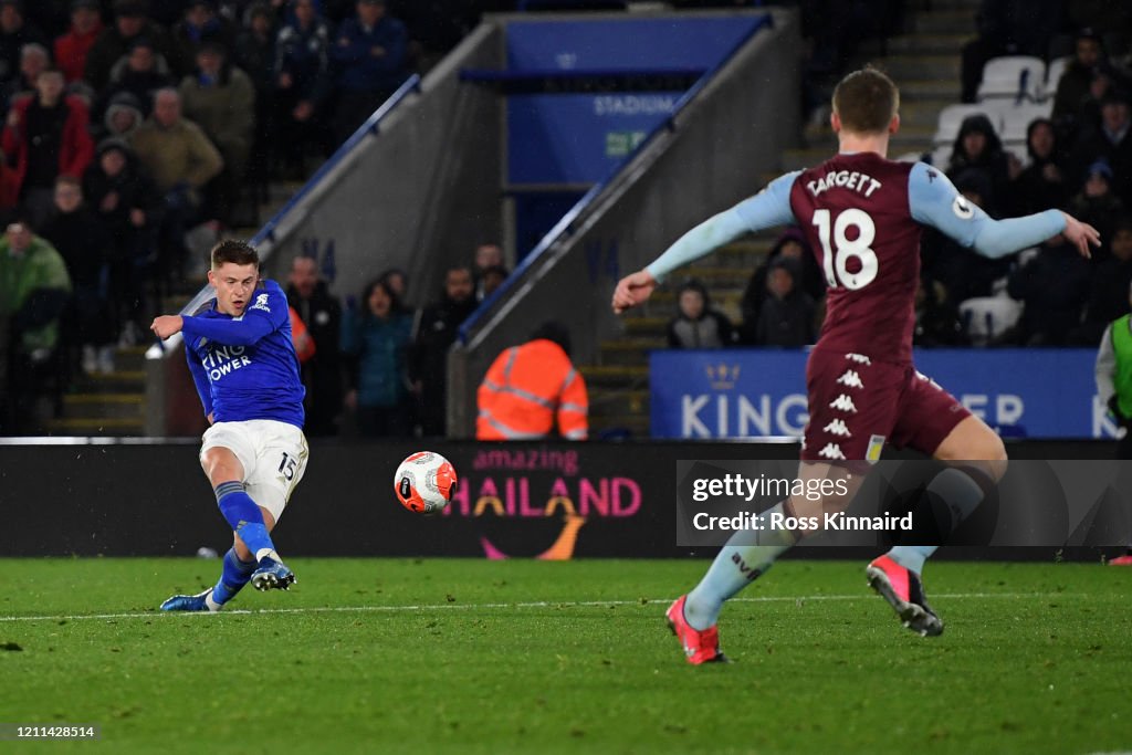 Leicester City v Aston Villa - Premier League