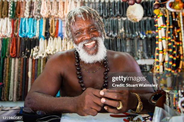 elderly bajan man - bridgetown barbados stock pictures, royalty-free photos & images