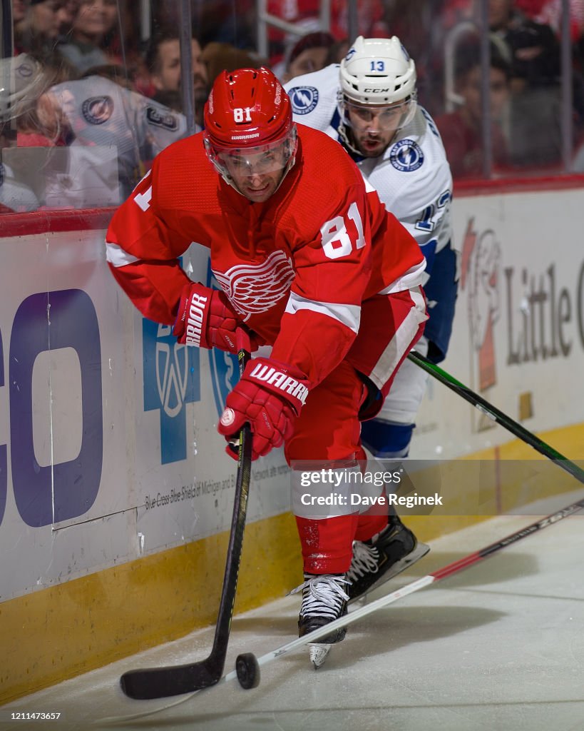 Tampa Bay Lightning v Detroit Red Wings