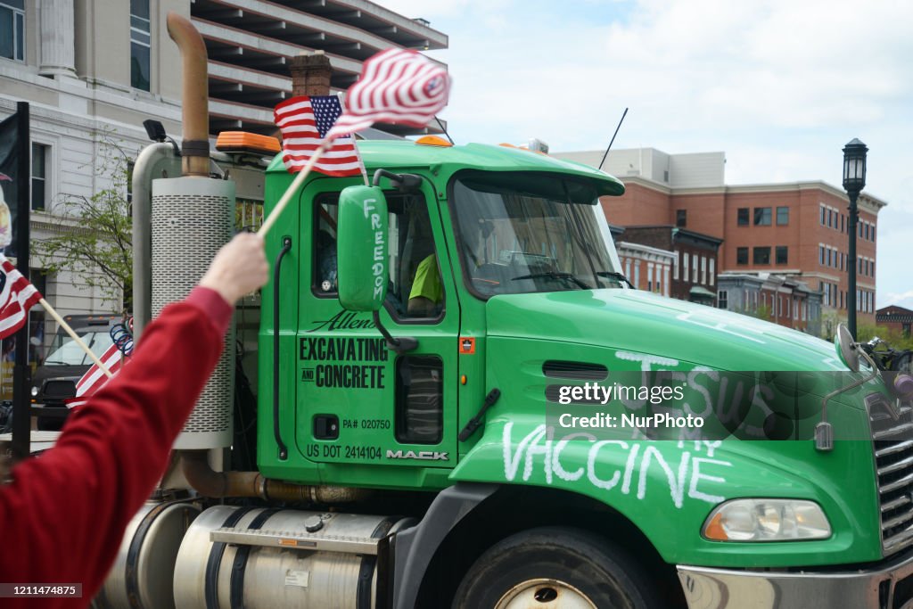 Anti-Quarantine Protest Pennsylvania