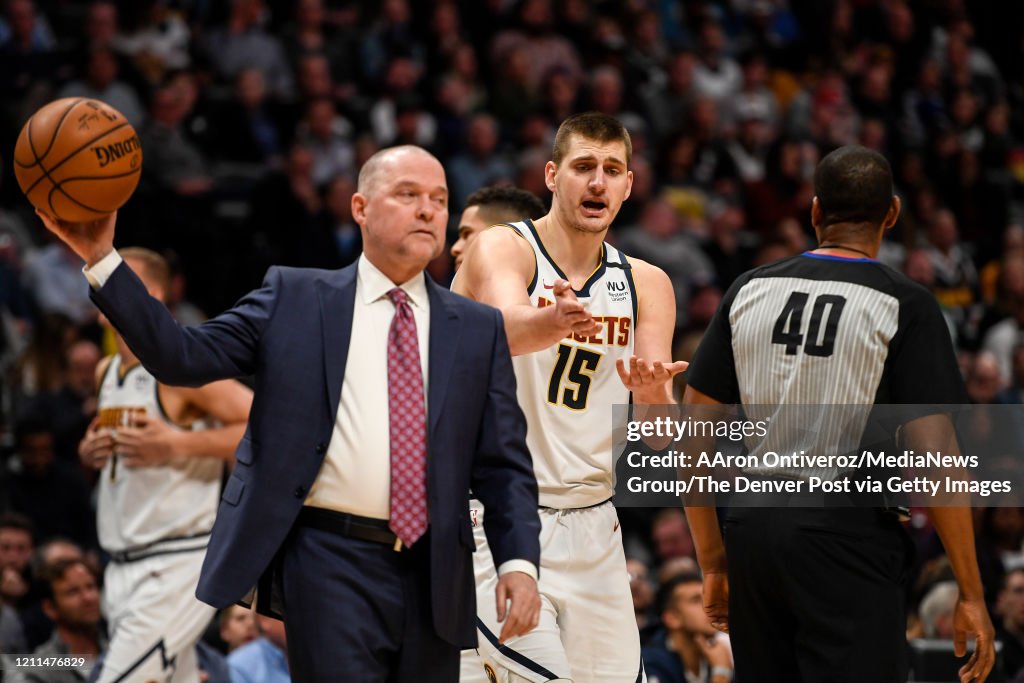 DENVER NUGGETS VS MILWAUKEE BUCKS, NBA REGULAR SEASON