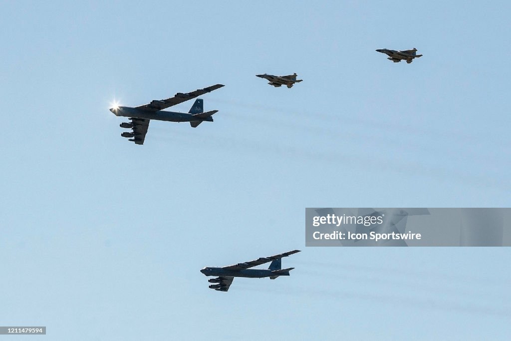 NEWS: MAY 01 Military Flyover in Baton Rouge