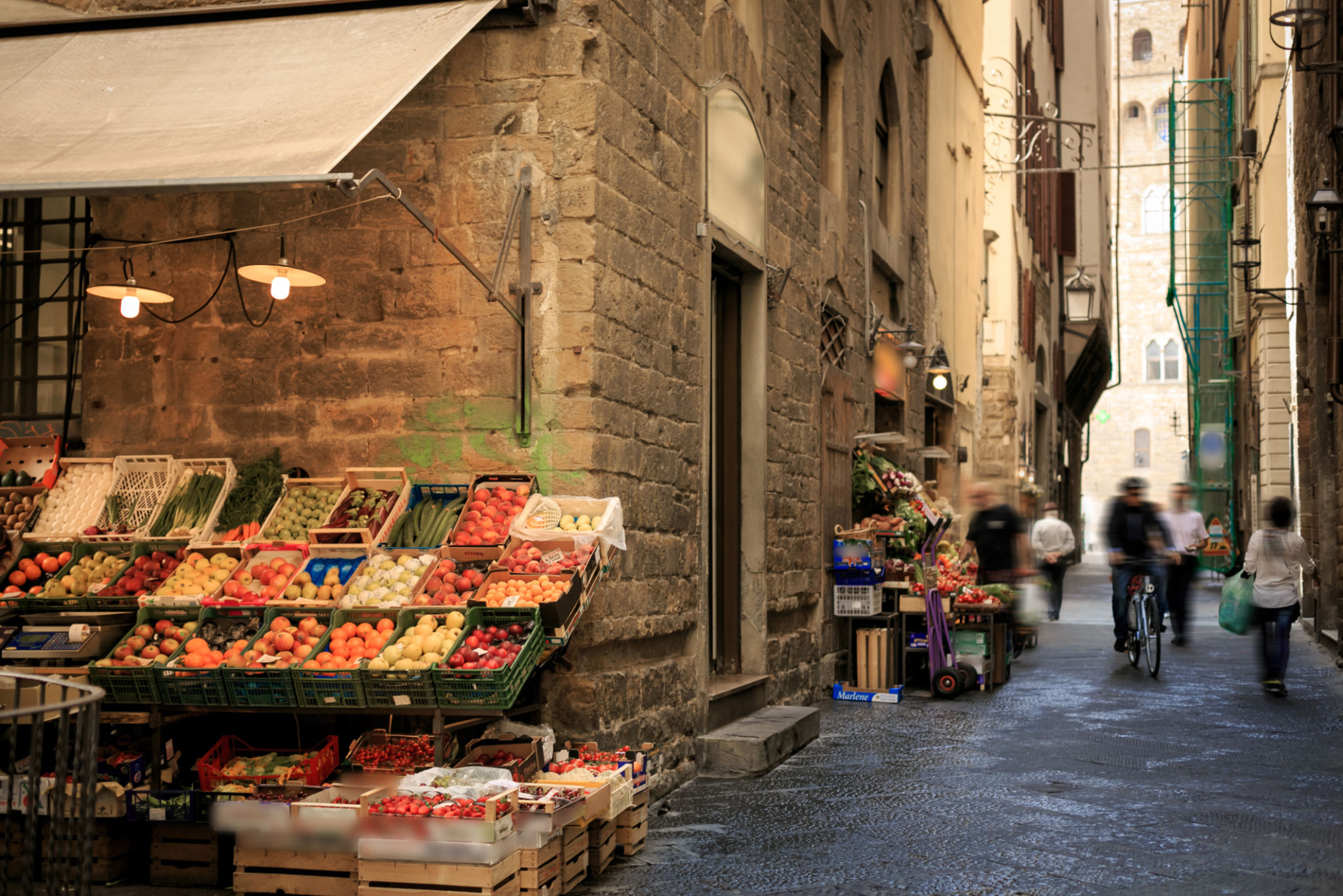 Street in Florence, Italy Street in Florence, Italy
