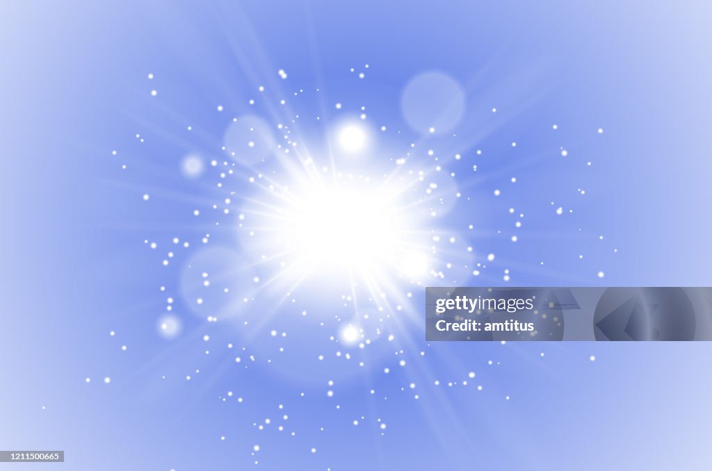 Star burst glitters