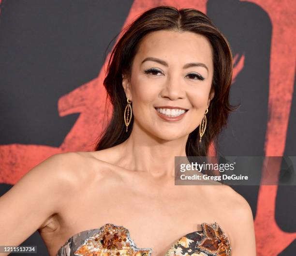 Ming-Na Wen attends the Premiere Of Disney's "Mulan" on March 09, 2020 in Hollywood, California.