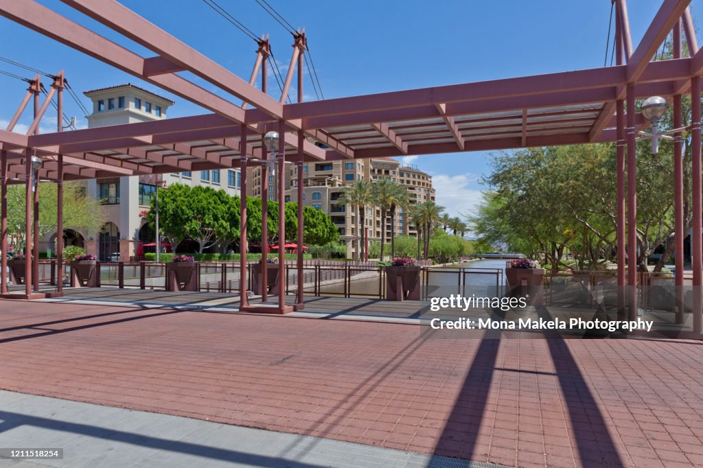 Marshall Way Bridge in Old Town Scottsdale, AZ